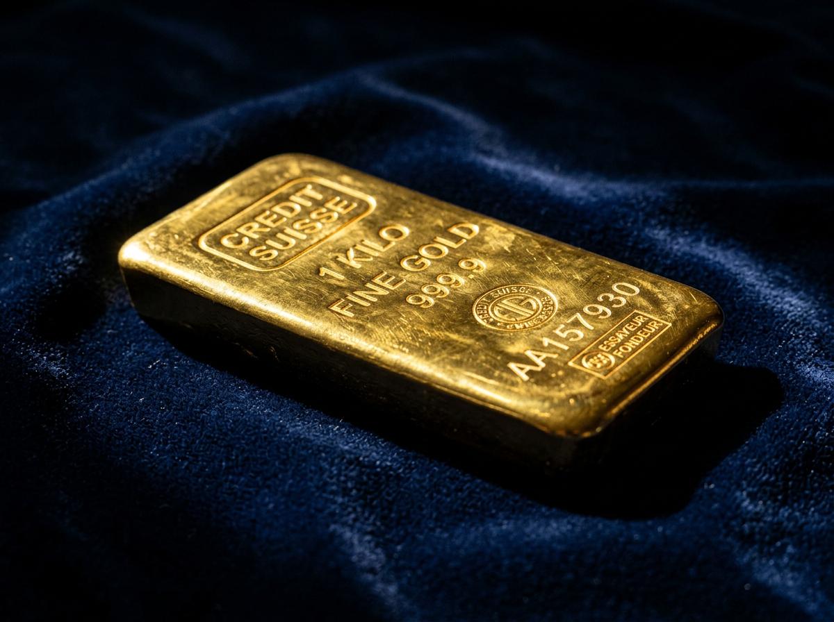 Gold bullion ingot from Congo Rare Minerals, an African gold supplier for investors
